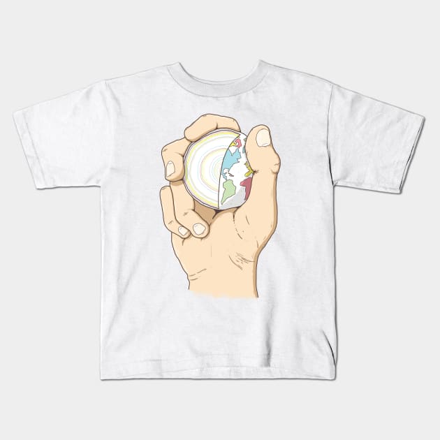 Layers Kids T-Shirt by nerbgraphics